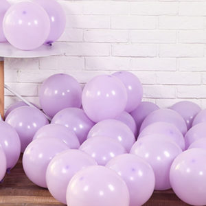 紫色馬卡龍氣球
